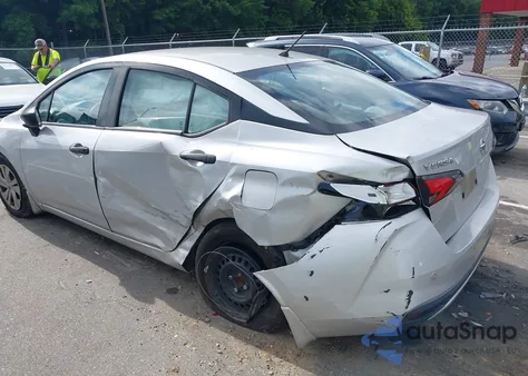 2021 Nissan Versa S Xtronic Cvt из США, поврежденный, VIN 3N1CN8DV1ML809375